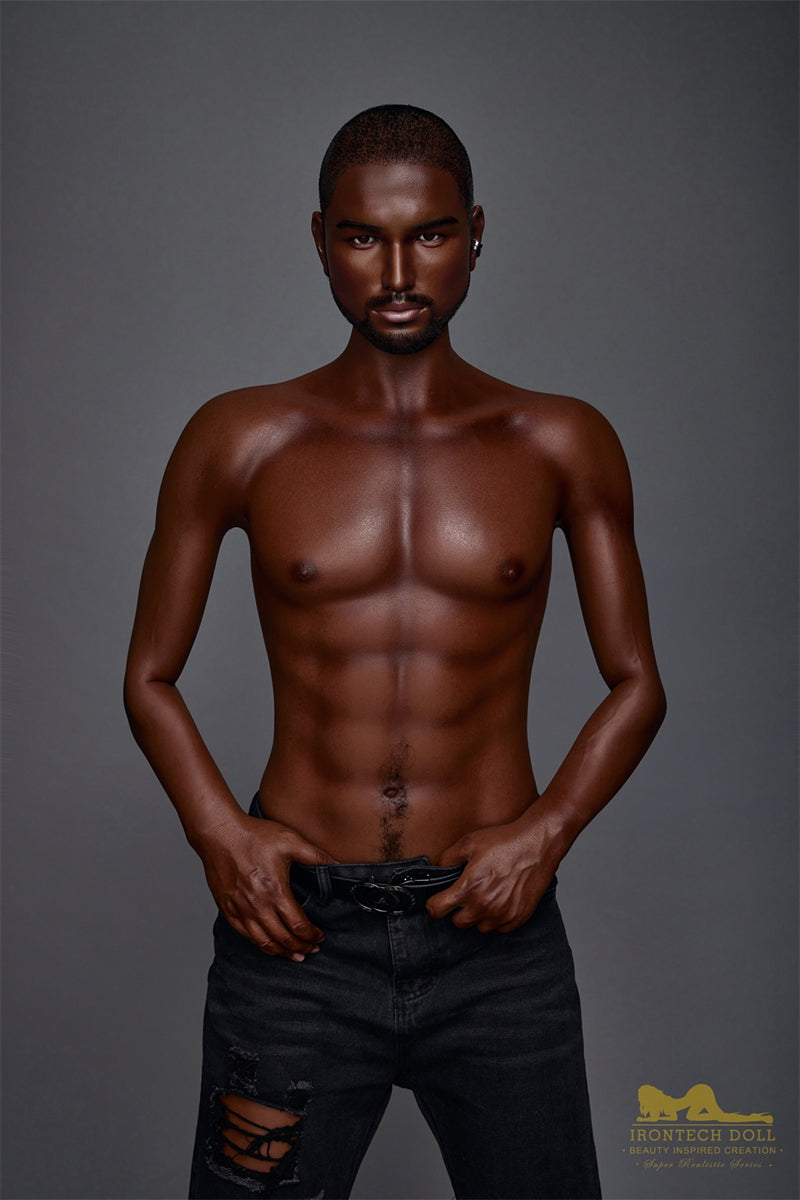 170cm M1 Kevin Black Male Sex Doll