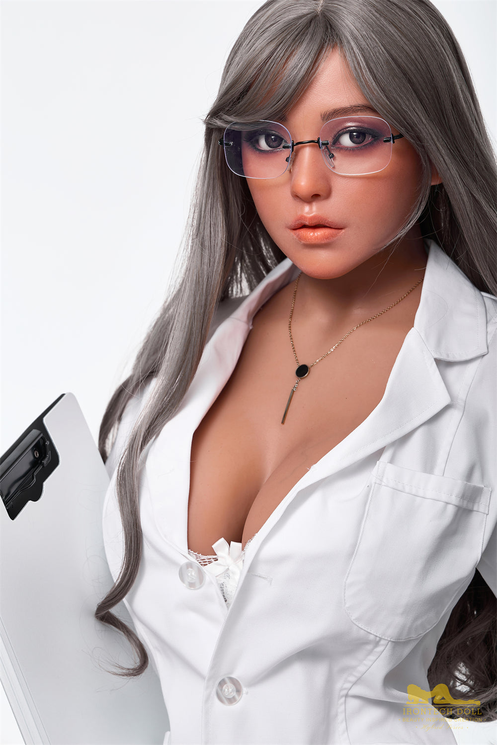 TPE 164cm S40 Dark Tanned Irontech Doll TPE Sex Doll