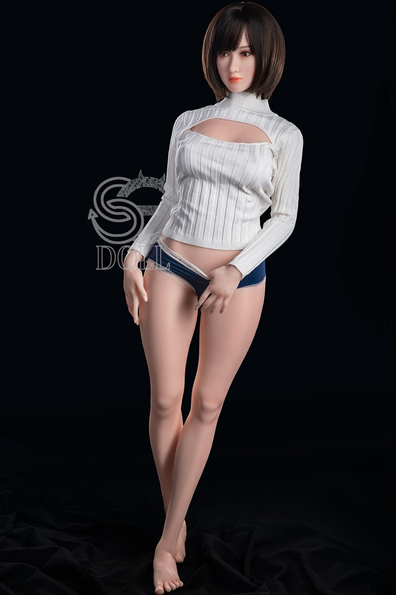 Rosine C-cup 5ft2 Full Silicone Sex Doll for Male