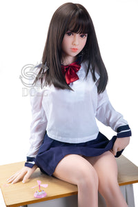 Aki 4ft9 Mini TPE Sex Doll Real Life Size Full Body Love Doll for Male